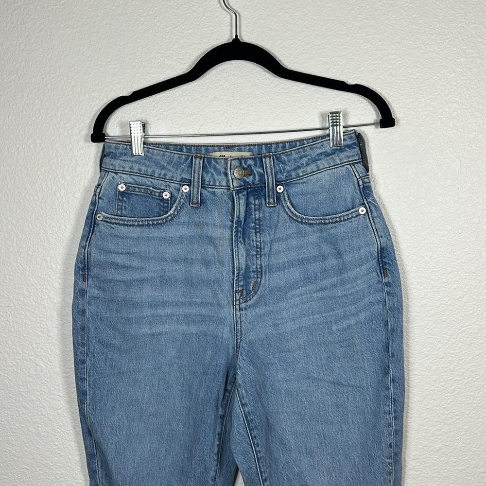 NWOT Madewell The Curvy Perfect Vintage Jean in light blue  size 26 - Picture 6 of 10